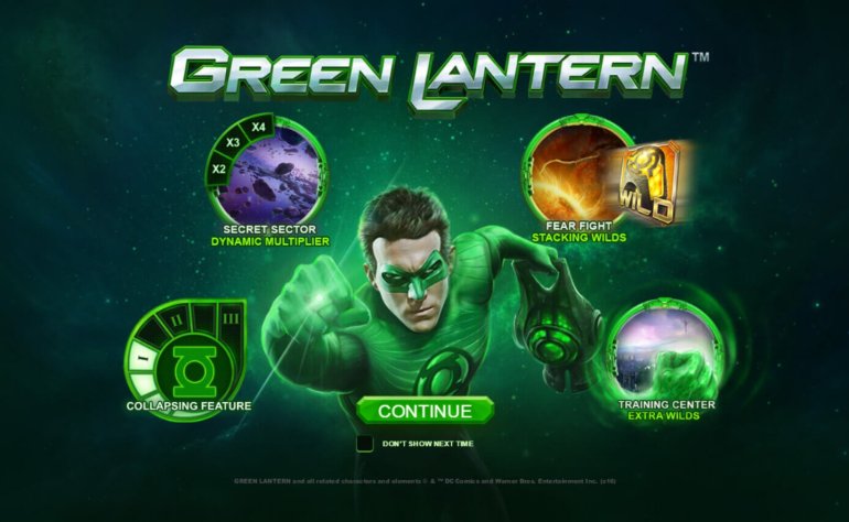 green lantern slot